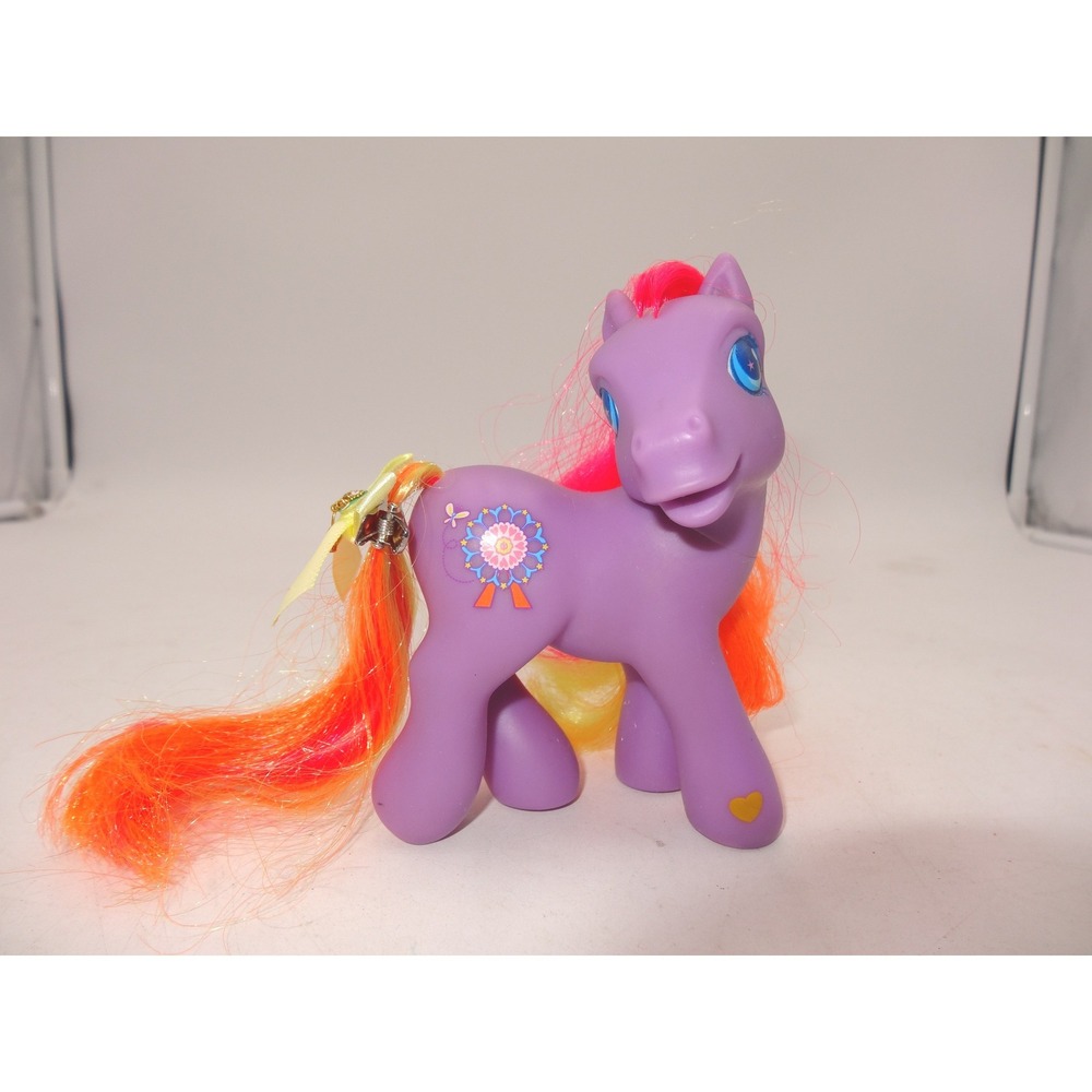 My Little Pony Round n' Round G3 MLP Hasbro Rare Purple Figure 2005